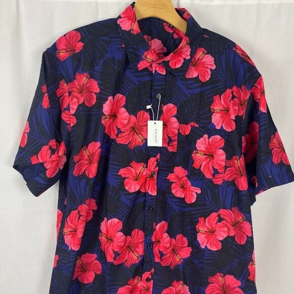 Enlision Hawaiian Button Down Shirt Men's XL NWT. - Picture 4 of 12